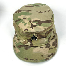 Military Patrol Cap Hat Multi-Cam Camouflage Hat Size 6 7/8 Vintage USGI  picture