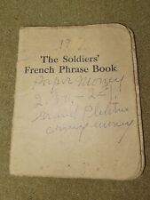WWI The Soldiers French Phrase Book #1 picture