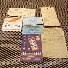Vintage Lot Misc Personal Military Paperwork lot picture