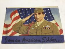 1948 Soldier's Creed Calander Card    #18 picture