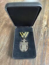 US Army Reserve Employer Ribbon Medal Award Achievement Black & Yellow With Box picture
