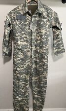 NEW NWT Mens Med US Army Mechanics Coveralls Type III ACU Universal Camouflage picture