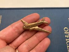 WW2 Patriotic C-47 Skytrain Airplane Fighter Pilot Pin WWII Homefront US Army picture