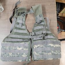 US Military ACU FLC Fighting Load Carrier LBV Tactical Vest Digital Camo MOLLE picture
