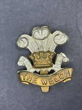 WWII Welch regiment hat badge picture