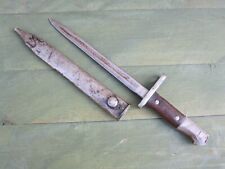 1925 - 1935 Turkish Mauser Bayonet and Scabbard Narrow Blade picture