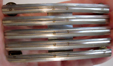 VTG ALUMINUM RIBBON BAR RACK 15 PLACES MADE BY UNIMOUNTS CLUTCH BACK  LOT C picture