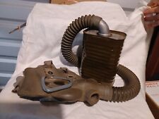 WWII / WW2 U.S. Army, Lightweight Service Gas Mask w/ Canister  picture