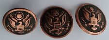 Lot / 3-N.S. Meyer New York American US WW2 Coat Buttons Crest Eagle picture