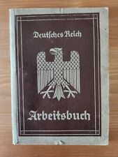WW2 German document, workbook 1935. picture