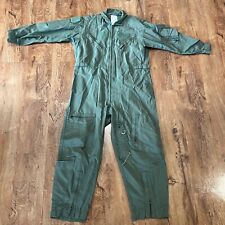 USAF Air Force Flight Suit Coveralls Sage Green 46S Short US Military Flight picture