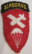 VTG US ARMY PATCH AIRBORNE COMMAND GLIDER, PARACHUTE 2