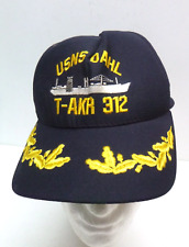 USNS Dahl T-AKA 312 snapback hat Cap picture