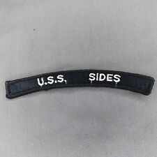 USS Sides US Navy 4 3/4