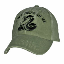 U.S MILITARY DON'T TREAD ON ME HAT EMBROIDERED BALL CAP picture