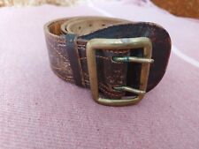 Soviet army officer leather belt ussr 1967 year picture