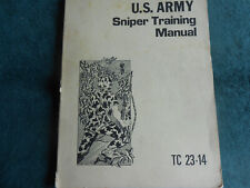 Vintage U. S. Army Sniper Training Manual picture