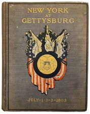Civil War 3 Volumes New York at Gettysburg 1st Edition All Maps Final Report picture