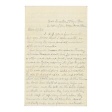Union Officer's Dec 1862 Civil War Letter Written on Fredericksburg Battlefield picture