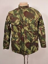 VTG 60s 70s Portuguese Camo Hooded Smock / Field Jacket Sz XS 1960s 1970s picture