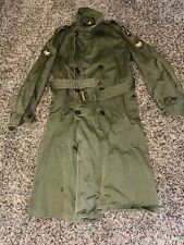 US Army Officers Overcoat Trench Coat  Medium Regular picture
