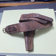 Rare Original Confederate Civil War Gun Pistol Belt Holster Buckle Complete picture