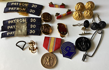 Mixed Lot of Vintage Military Pin Waterbury Button's picture