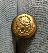 Illinois Militia Brass Button,  American Button Company, Extra Quality picture