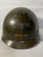 VINTAGE WW2 US M1 HELMET LINER, MARKED CAPAC-“GOLDIAN”  (READ DESCRIPTION) picture