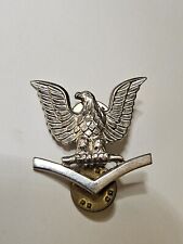 Vintage WWII Right Facing Lapel Pin US NAVY Petty Officer 3rd Class E-4 picture