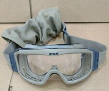 ESS NVG Z87+ Profile Goggles Ballistic Military Tactical Dark Tan Clear Lens picture