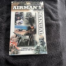 Vintage 90s Department of Air Force Manual 10-100 Airman's Manual 1 August 1999 picture