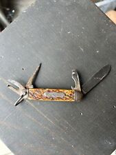 Vintage WWII ~ MD-USN Pocket Knife ~ CAMILLUS ~ 4 Blade picture