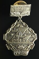 RARE Orig. USSR Soviet Russia PARTICIPANT OF NORTHERN CONVOYS medal badge #1074 picture