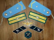 Soviet union firefighter Shoulder Boards  Badge And Patch railway picture