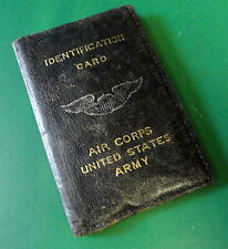ARMY AIR CORPS PILOT’S ID WALLET W/IDENTIFICATION CARD picture