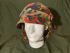 Swiss M71 Helmet With Alpenflage Cover picture