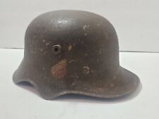WWI/WWII German M18 Cavalry Helmet  With Double Decals picture