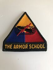 The Armor School U.S. Army Shoulder Patch Insignia picture
