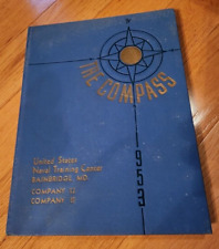1953 US Naval Training Center The Compass Bainbridge Maryland Yearbook Co. 12 17 picture