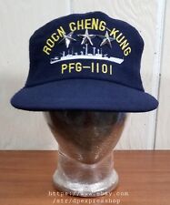 Navy ROCN Cheng-Kung PFG-1101 Wool Embroidered Lined Hat Cap Adj. Large picture