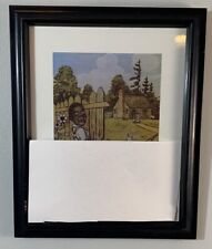 1940’s  Americana Framed Print. Vintage Rare picture