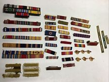 Vintage US Military Ribbon Bars / Pins Lot picture