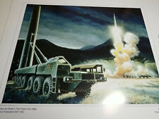 Soviet SS-25 Firing DIA Military Art Series II; Threat in the 1980s picture
