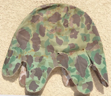 USMC Frog Skin Camouflage HBT M1 Helmet Cover Marine Corps - original - used picture