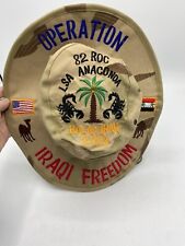 Operation Iraqi Freedom LSA Anaconda Balad Iraq 2003 Desert Cammo Boonie Hat picture