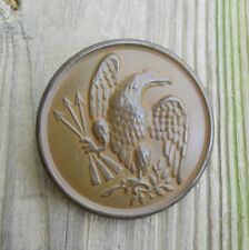 Civil War dug Eagle Breast Plate buckle w/hooks Wilderness VA Beautiful relic picture