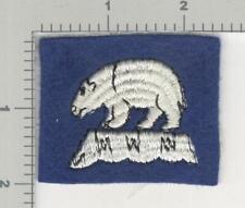 40's Made WW 1 North Russia Expedition Wool Patch Inv# K4328 picture