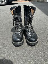 Vintage Military 70s 80s Cold War Tanker Boots picture
