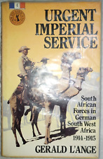 Urgent Imperial Service Book, Gerald L'Ange, Hardcover Book German SW Africa WW1 picture